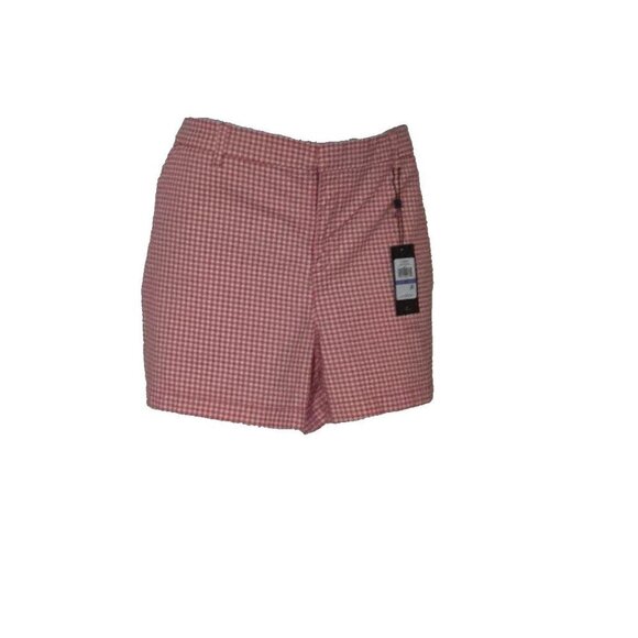 Tommy Hilfiger 5" Hollywood Shorts gingham multicolor Women’s Size 18 - Picture 1 of 8